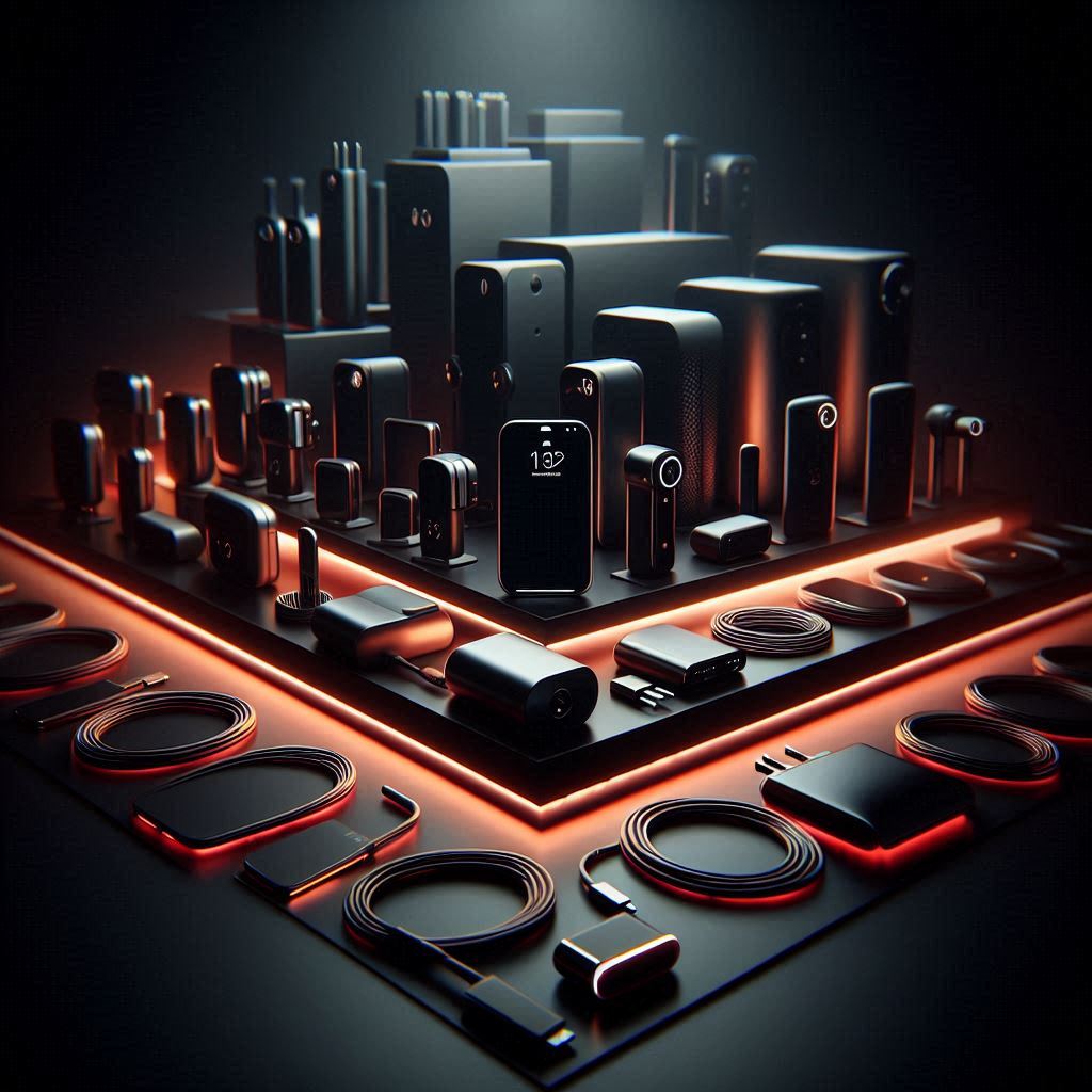 الشواحن والكابلات